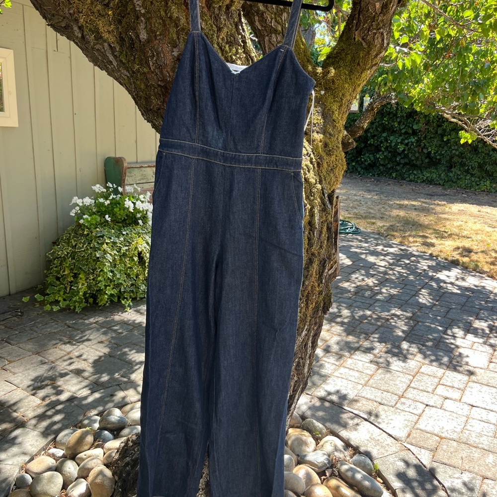Banana Republic Dark Blue Jumpsuit